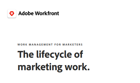 The Lifecycle of Marketing Work